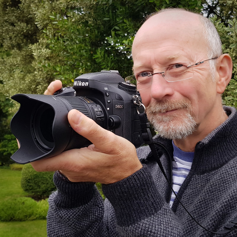 Geoff Poole with Nikon camera