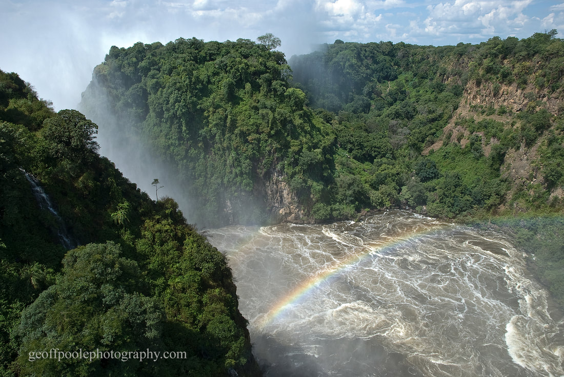 Taken from the bridge at the border of Zambia and Zimbabwe.
